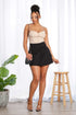 Nobody Else But You Mesh Ruched Crop Top - Nude - KNOWSTYLE - EDGE - EDGEONLINESTORE